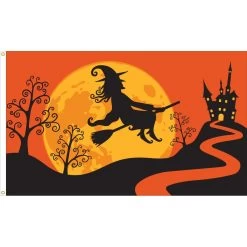 Wicked Witch Flag - 3x5' -Flags and Banners Store 090012 witch flag