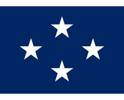 Navy Admiral (4 Star) - Naval Officer Outdoor Flags