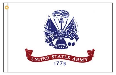 Army Motorcycle Flag - 12x18" 3 Army Motorcycle Flag - 12x18" - Image 3