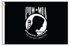 POW/MIA Motorcycle Flag -Flags and Banners Store 12x18powmiamotorcycle