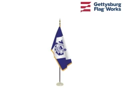 Coast Guard Auxiliary Indoor Flag Set