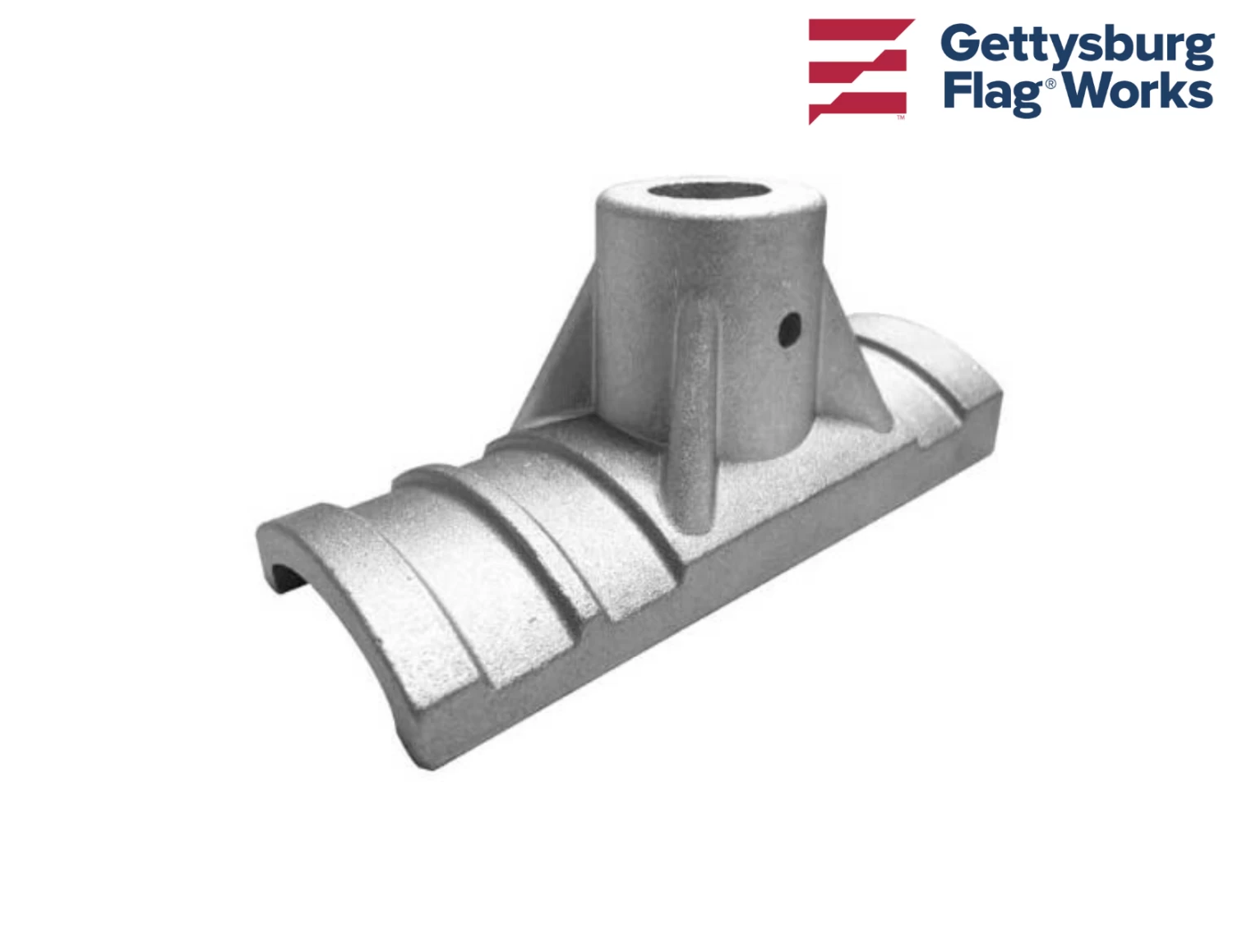 Standard Fiberglass Avenue Banner Hardware Set - Single - Choose Size 2 Standard Fiberglass Avenue Banner Hardware Set - Single - Choose Size - Image 2