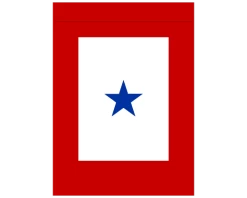Service Star - Blue Star Garden Flag -Flags and Banners Store 1bluestarservicegarden
