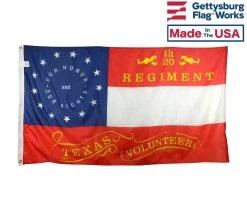 20th Texas 1864 Flag - 3x5'