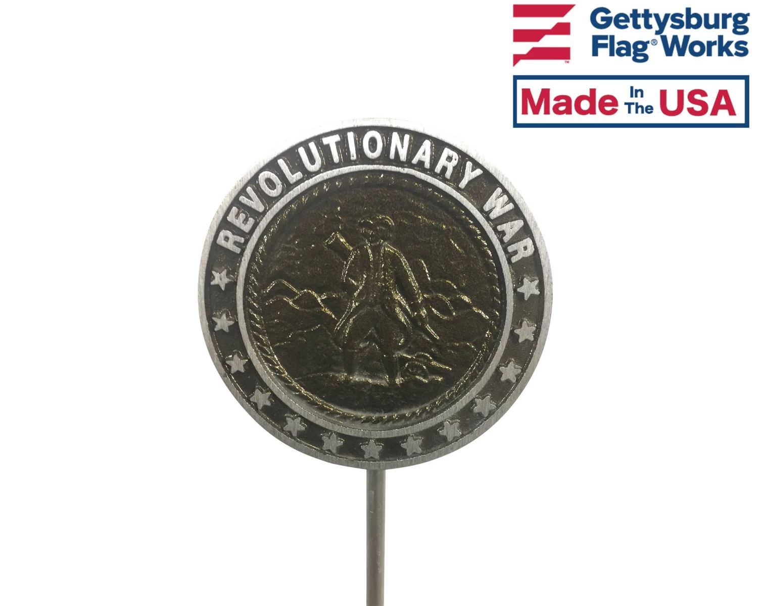 Revolutionary War Grave Marker-Aluminum 1 Revolutionary War Grave Marker-Aluminum