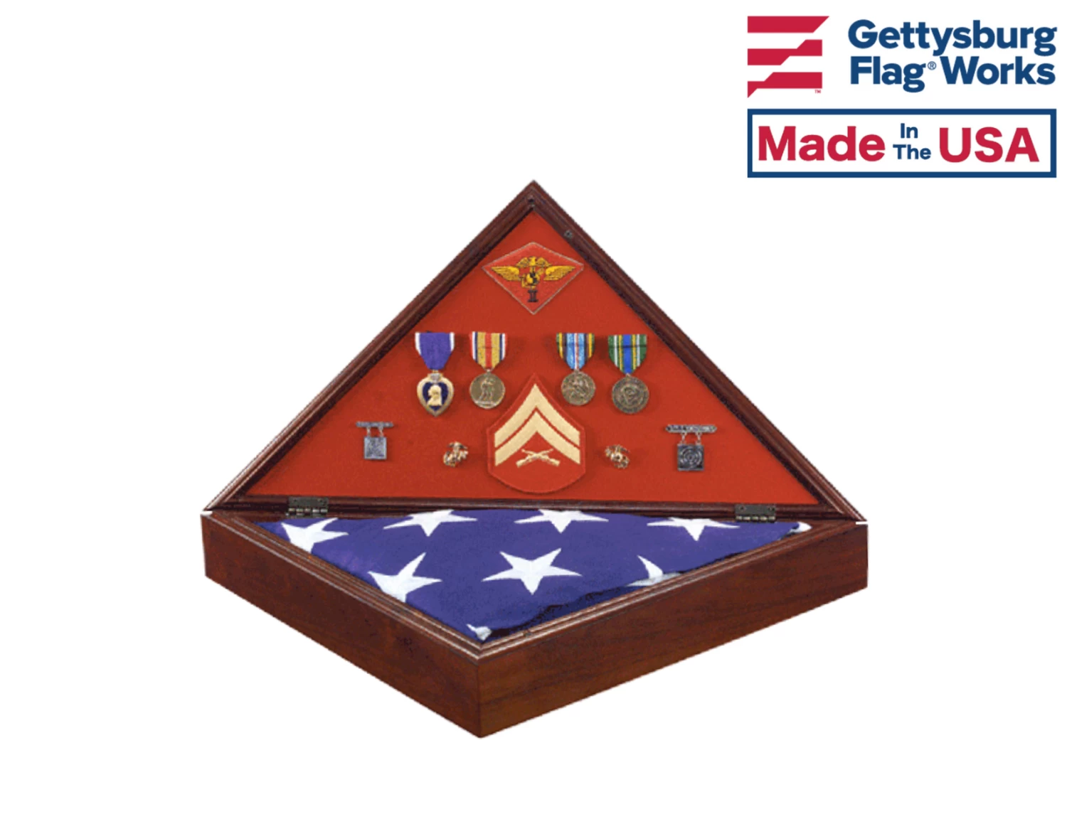 Memorial Case "Heritage" Walnut 2 Memorial Case "Heritage" Walnut - Image 2