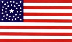 34 Star Great Star (Circle) Flag - 3x5'