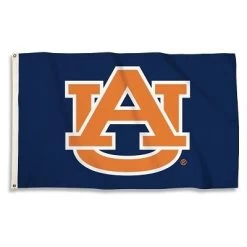 Auburn Tigers Outdoor Flag - Blue
