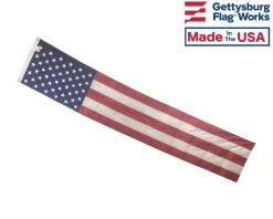 Embroidered American Flag Pulldown With 5 Stripes 9 Embroidered American Flag Pulldown With 5 Stripes -Flags and Banners Store 36 1