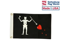 Edward Teach Blackbeard Pirate Flag