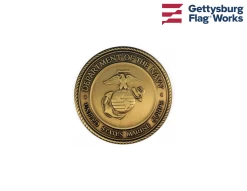 Marine Corps Brass Medallion