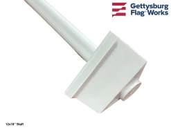 Car Window Flag Replacement Staff & Bracket 8 Car Window Flag Replacement Staff & Bracket -Flags and Banners Store 4 1 3