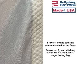 Historical American 33 Star Flag -Flags and Banners Store 4 rows of fly end stitching for adding durability longevity 4 46
