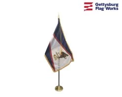 American Samoa Indoor Flag Set-3x5