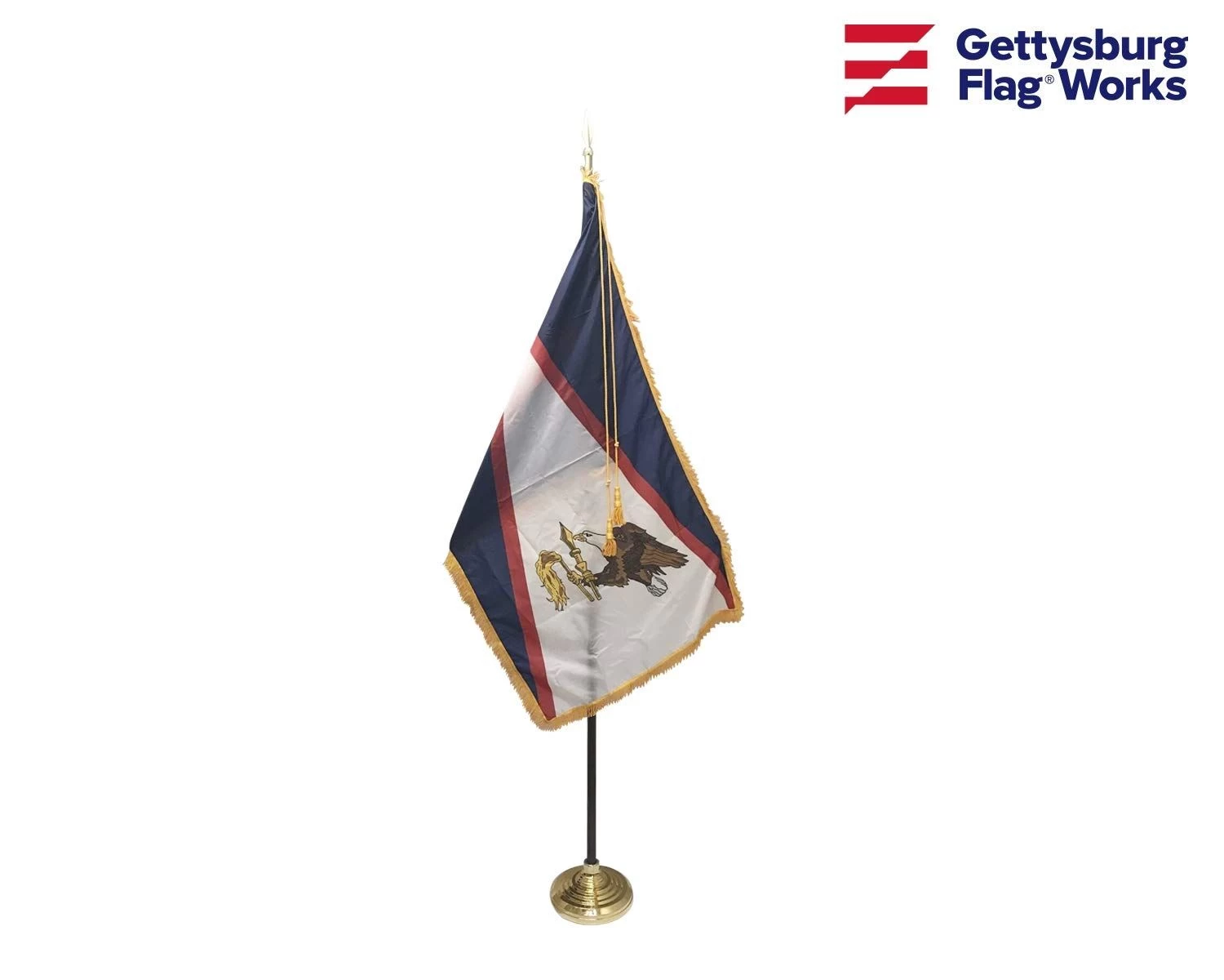 American Samoa Indoor Flag Set-3x5 1 American Samoa Indoor Flag Set-3x5