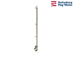 Stainless Steel Rail Mount Boating Flagpole