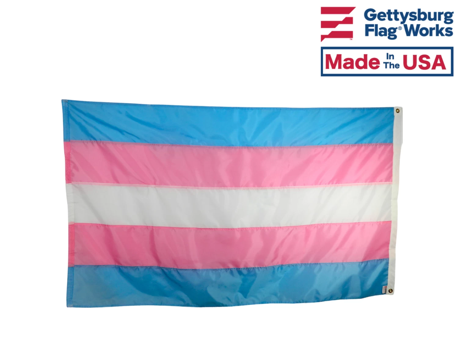 Transgender Pride (Helms) Flag 2 Transgender Pride (Helms) Flag - Image 2