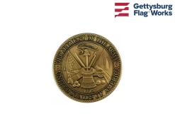 Army Brass Medallion