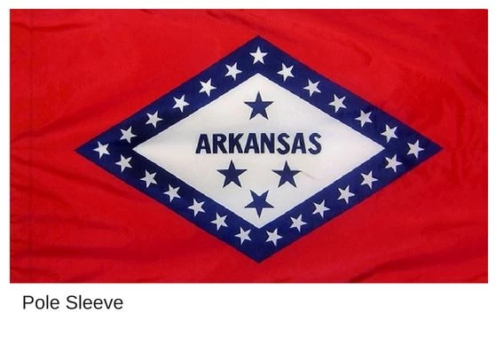 Arkansas Flag - Indoor 2 Arkansas Flag - Indoor - Image 2