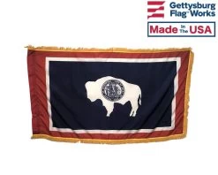 Wyoming Indoor Flag Set-3x5 -Flags and Banners Store 61o5m05cs3l. sl1200