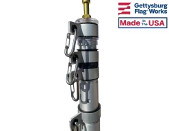 20' Presidential In-Ground Telescoping Residential Flagpole 8 20' Presidential In-Ground Telescoping Residential Flagpole -Flags and Banners Store 65 1