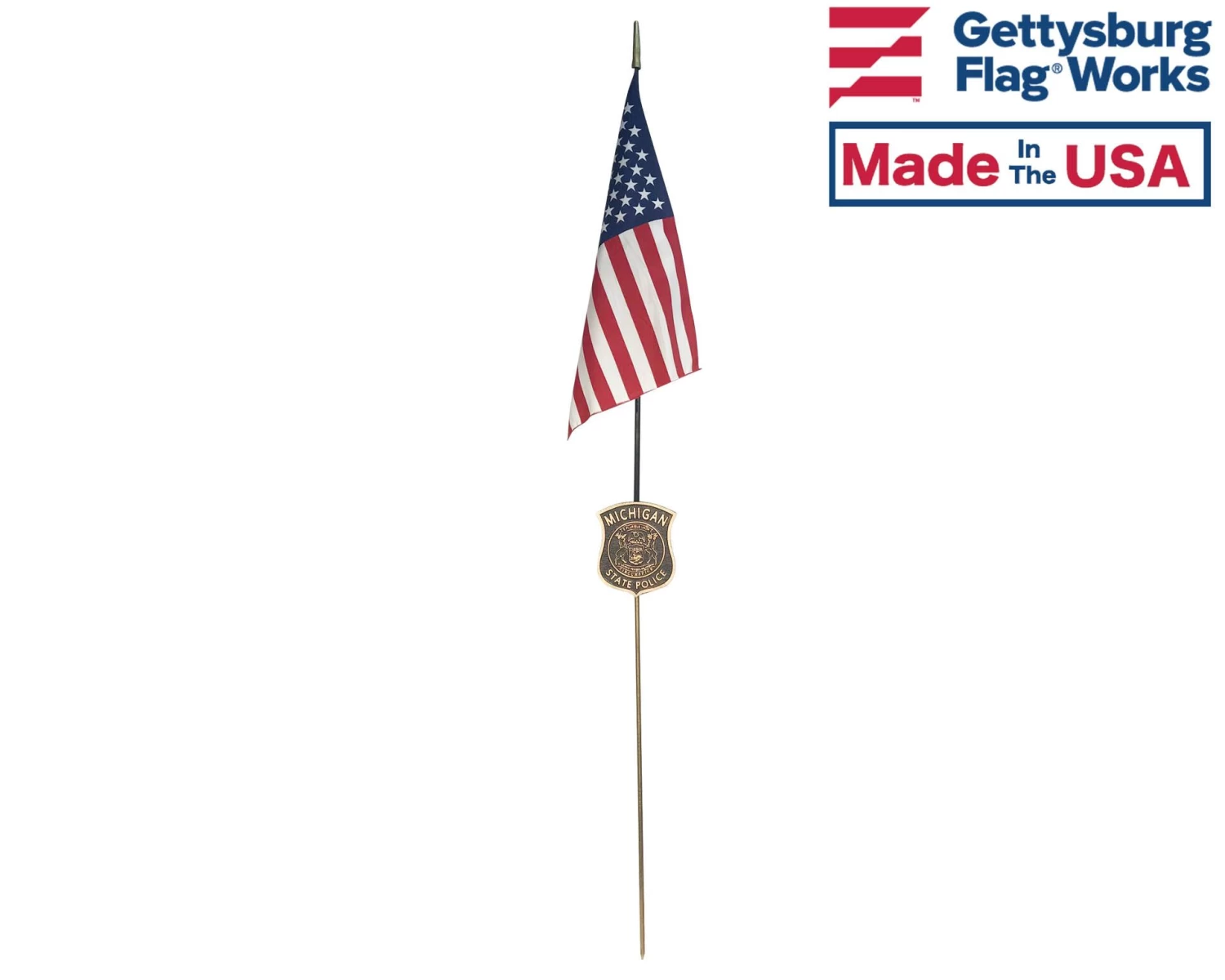 Michigan State Police Grave Marker 3 Michigan State Police Grave Marker - Image 3