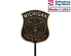 Michigan State Police Grave Marker
