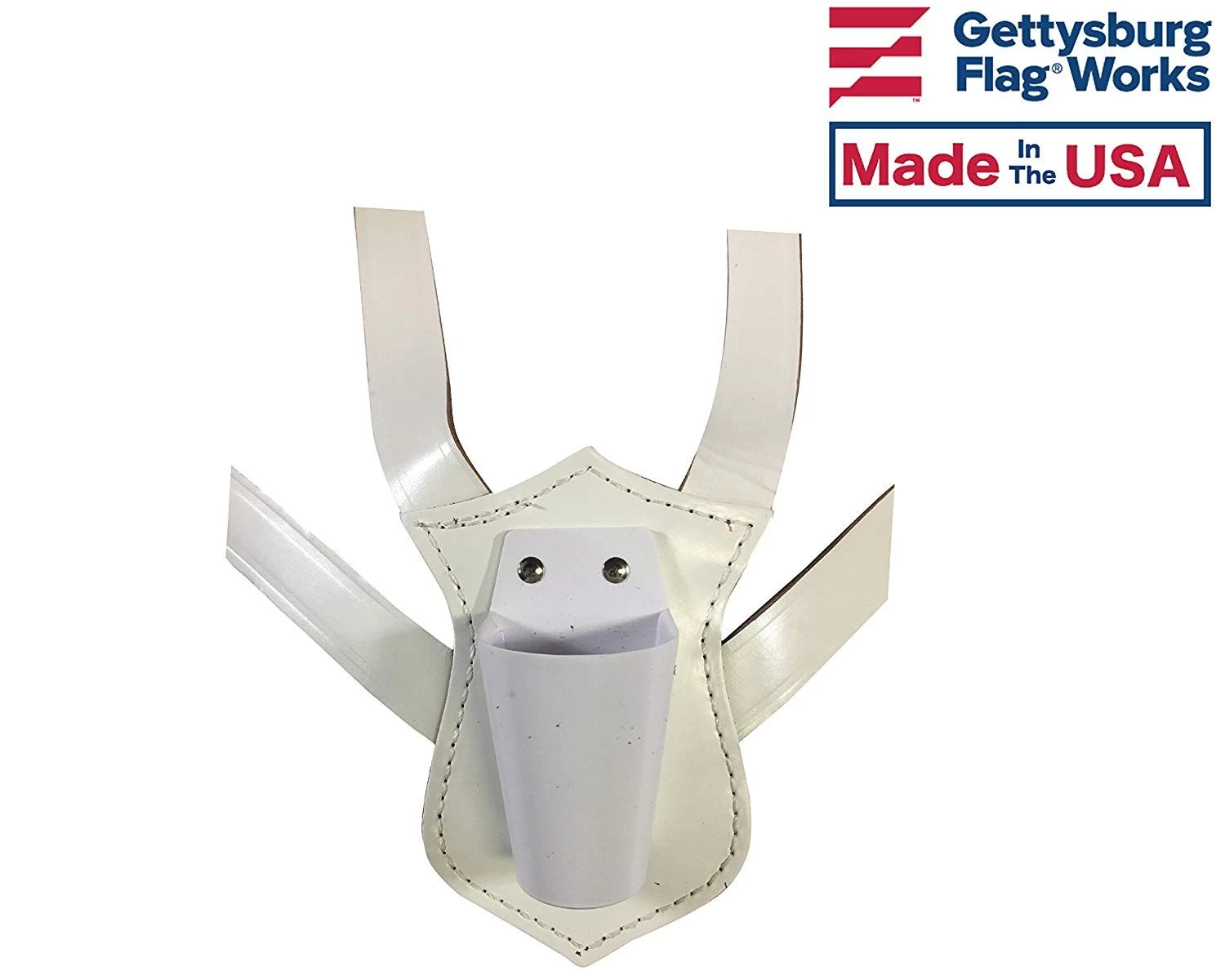 Leather Parade Marching Flagpole Harness Belt - Choose Options 10 Leather Parade Marching Flagpole Harness Belt - Choose Options - Image 10