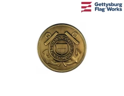 Coast Guard Brass Medallion