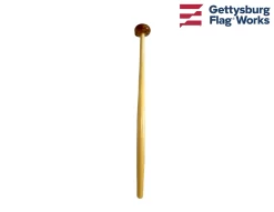 Premium Pine Boat Flagpole - Choose Options