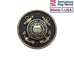 Coast Guard Seal Oversized Memorial Medallion