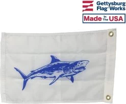 Mako Shark Flag - 12x18" -Flags and Banners Store 81mxecmze6l. ac sl1500