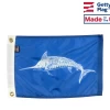 White Marlin Flag - 12x18"