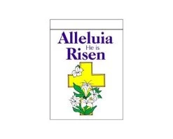 Alleluia He Is Risen Flag