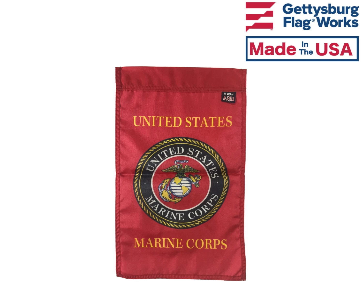 Marine Corps Emblem Garden Flag 2 Marine Corps Emblem Garden Flag - Image 2