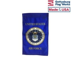 Air Force Emblem Garden Flag
