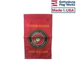 Marine Corps Emblem Garden Flag