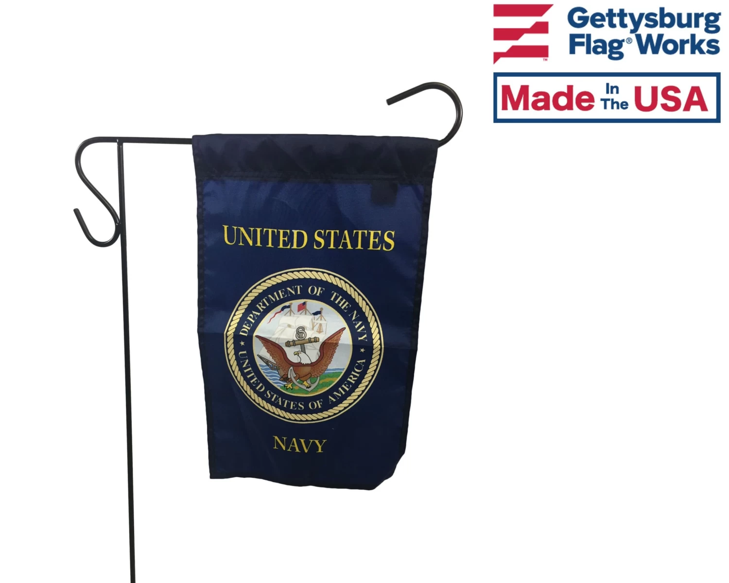 US Navy Garden Flag 3 US Navy Garden Flag - Image 3