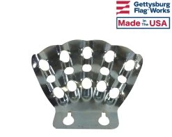 5 Finger Stamped Steel Stick Flag Bracket