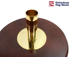 Signature Mahogany Floor Stand One Hole 7 Signature Mahogany Floor Stand One Hole -Flags and Banners Store amazon photo template copy 15