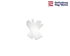 White Cotton Parade Gloves - Choose Size
