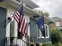 9/11 We Remember Flag - Choose Options -Flags and Banners Store american flag and 9.11 we remember flag with mourning ribbons