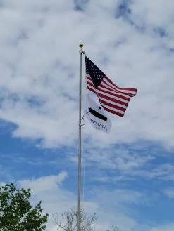 Beaded Retainer Rings-Choose Options 23 Beaded Retainer Rings-Choose Options -Flags and Banners Store american flag with come and take it and beaded rings 1