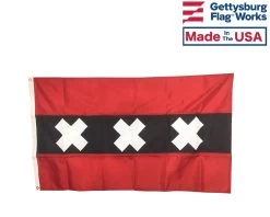 Amsterdam Holland "XXX" City Flag - Amsterdam, Netherlands