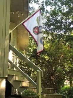 US Armed Forces (5 Branches) Flag -Flags and Banners Store armed forces flag on porch