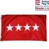 Army General (4 Star) - Army Officer Outdoor Flags