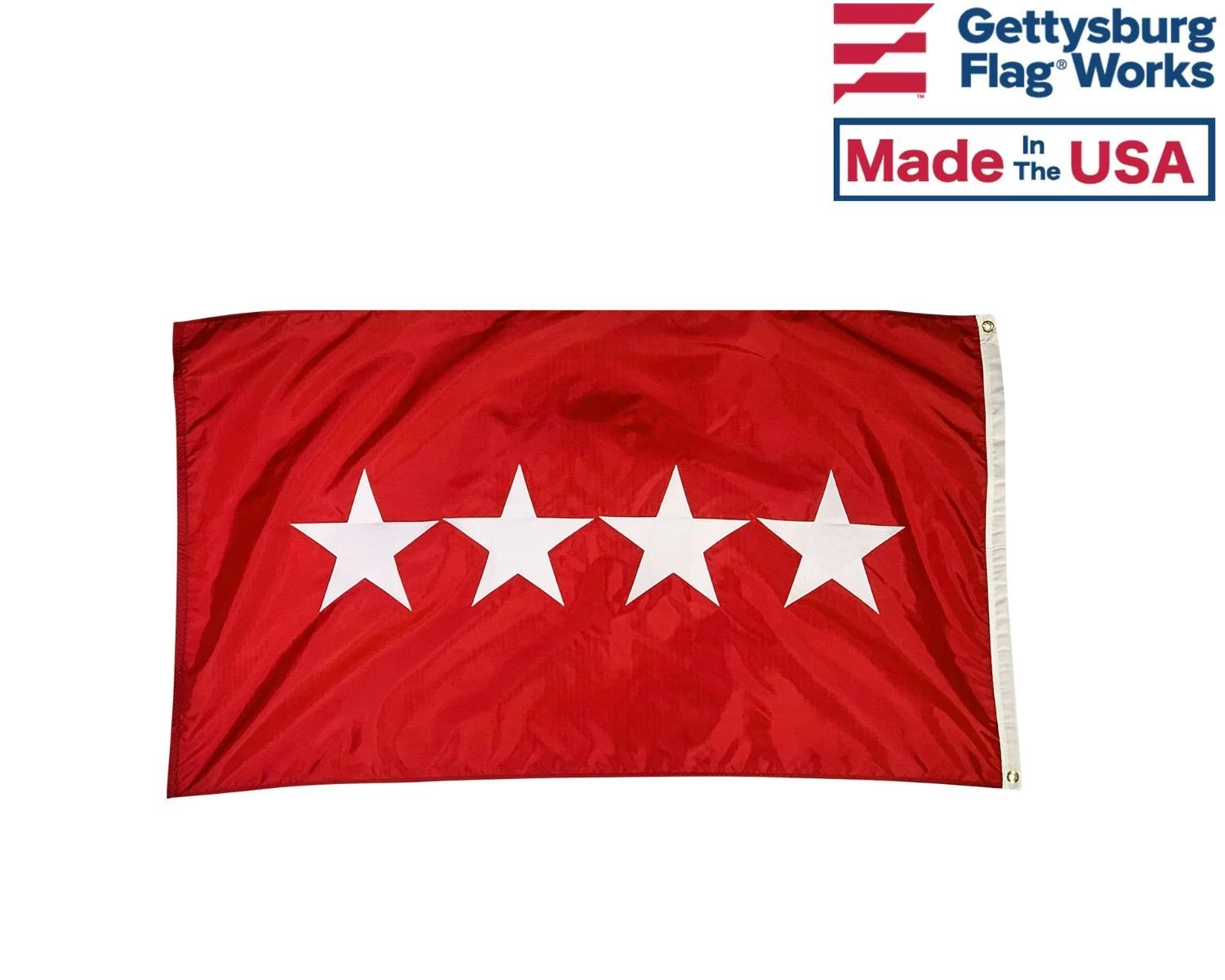 Army General (4 Star) - Army Officer Outdoor Flags 2 Army General (4 Star) - Army Officer Outdoor Flags - Image 2