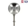 Stainless Steel Ball Flagpole Ornament