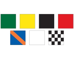 Auto Racing Flag Set