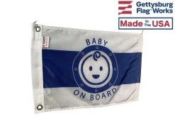 Baby On Board Boat Flag -Flags and Banners Store baby on board